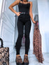 Melnos džinsinės kelnės "DAILY LOOK" XJ130